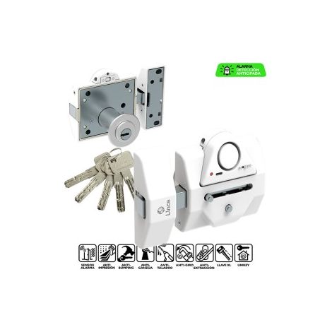CHIUSURA DI SICUREZZA CON ALLARME BIANCO