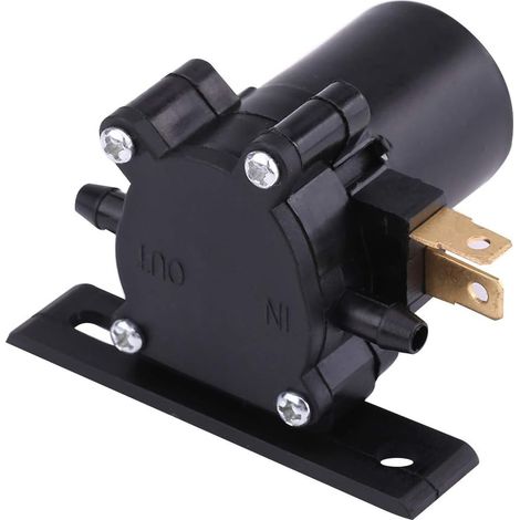 Pompe de Lave-glace Universelle,12V Moteur de Pompe Universelle de Lave-glace Pare-Brise Pompe d'eau de Nettoyage pour Voiture, Bus et Camion (1/5)