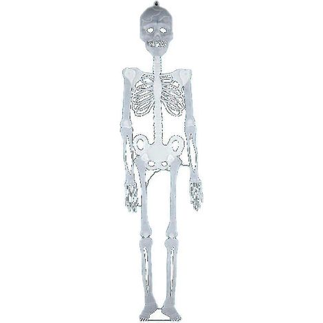 Squelette lumineux phosphorescent pour Halloween, accessoire de décoration pour fête d'Halloween (1/5)