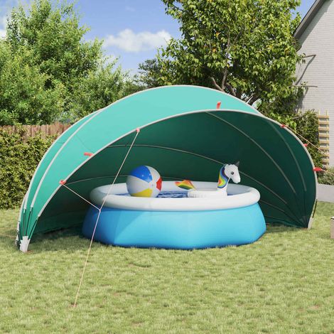 Pool-Dome Blau 592 x 590 x 275 cm