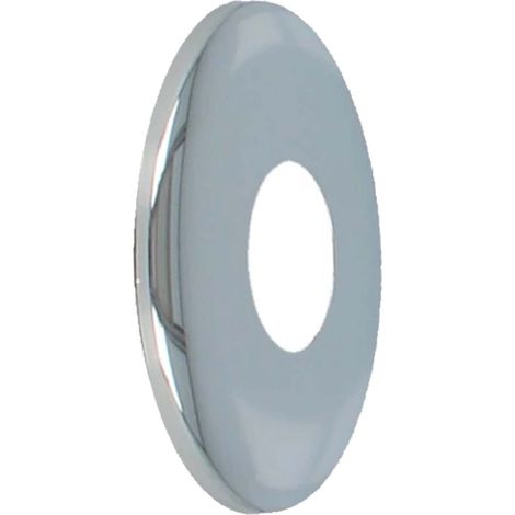 tecuro DESIGN-Hahnrosette (1/2) Ø 22 mm x Ø 61 mm x 50 mm, Messing verchromt (1/4)