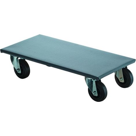 Chariot de transport D.100mm 250kg L600mm l350mm VG avec revêtement antidérapant (1/4)