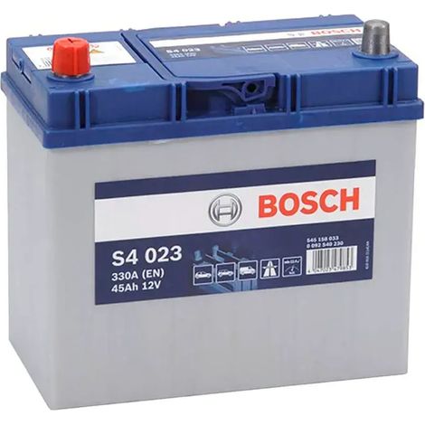 Bosch S4023 Batería de Coche 45Ah 330A EN +IZQ