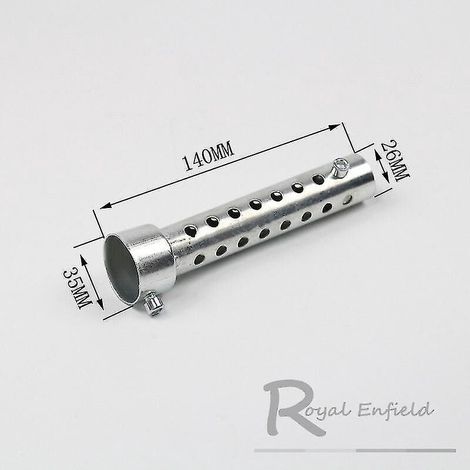 Silencieux d'échappement universel pour moto DB Killer, en acier inoxydable, dimensions : 35 mm x 140 mm, 42 mm x 45 mm x 48 mm x 60 mm. (1/4)