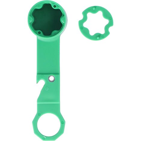 Lot de 2 clés démonte-mélangeur ABS avec poignée pour Vorwerk Thermomix TM5 TM6 TM31 - Vert (1/5)