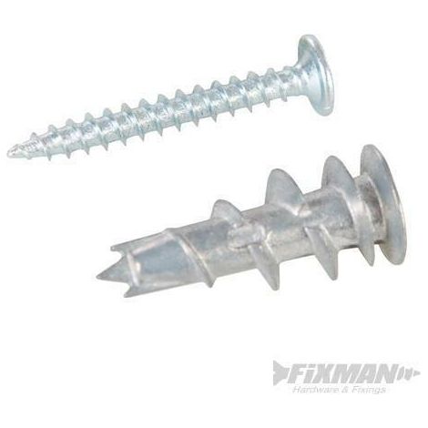 TASSELLO TASSELLI METALLO VITE AUTOPERFORANTE 100PZ CARTONGESSO 12 X 32 MM 893