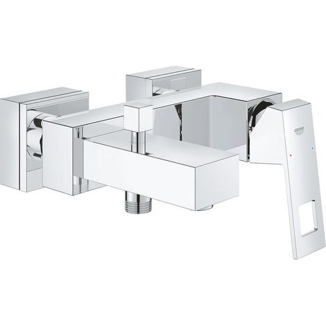 Grohe Eurocube 1-Loch-Einhand-Wannenbatterie Wandmontage, Chrom