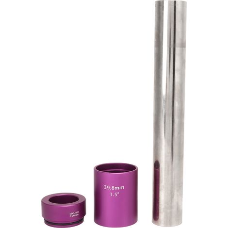 Kit de pose de fourche avant vélo, acier inoxydable 304, alliage d'aluminium, usiné CNC, outil BB pour pose de couronne de fourche VTT (1/5)