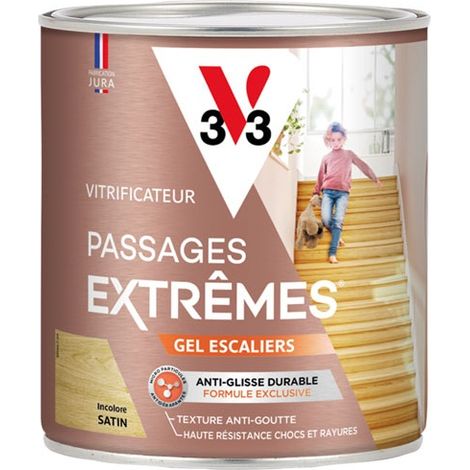 Vitrificateur passage extrême incolore satin 0.75l - V33