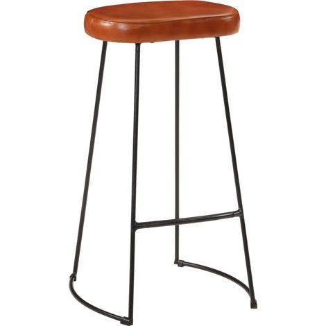 Tabourets de bar  Chaise de bar Gavin lot de 2 44x37,5x78 cm
