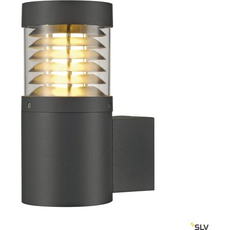 Applique extérieure F-POL gris E27 20W max IP54 - SLV - 231585 (1/4)