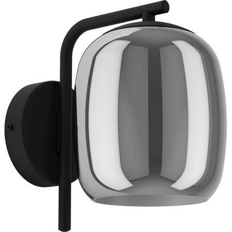 Eglo Ciampino aplique de pared negro 22 cm (1/2)