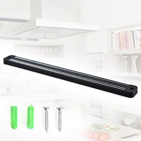 Couteaux Barre Magnétique Aimantée Murale Pour Rangement Cuisine Garage Outils Porte-couteau mural magnétique Macaron (1/5)