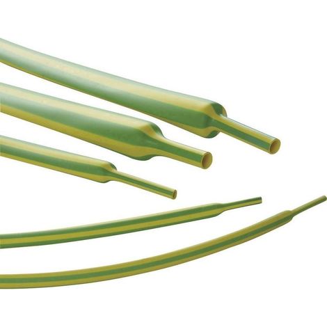 ART002775 gaine thermorétractable jaune vert 50.8mm
