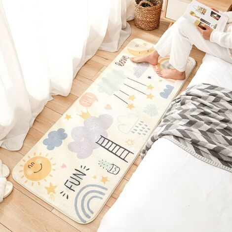 Tapis de Passage Tapis Runner Moderne Lavables Tapis de décoration Rectangle bébé Tapis Coureur d'enfant Duveteux Tapis pour Enfants Salon Chambre Grands ​Tapis de Jeu Bebe 60 x 160 cm (1/3)
