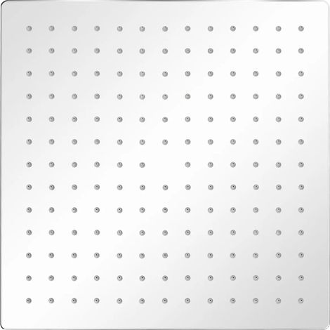 Maison Exclusive - Testa Doccia a Pioggia in Acciaio Inossidabile 30x30cm Quadrata (1/5)