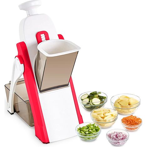 Affetta Verdure Manuale Kit Mandolina Affettattrice Taglia Verdure Regolabile