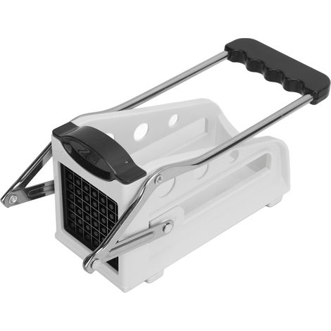 Coupe-frites manuel professionnel en acier inoxydable, idéal pour les pommes de terre, les carottes et les concombres S. (1/5)