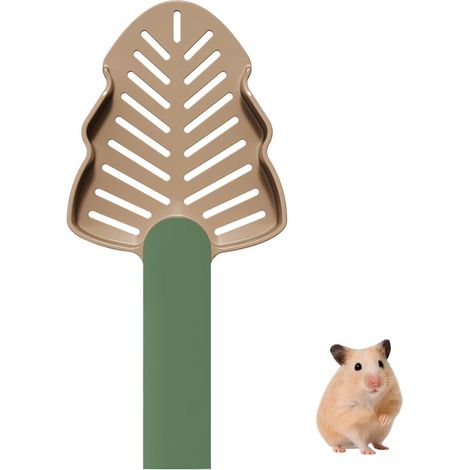 Pelle a Sable pour Hamster,Pelle a Litière pour Chinchilla,Gerbille,Agame Barbu,Nettoyage des Cages de Petits Animaux (1/5)