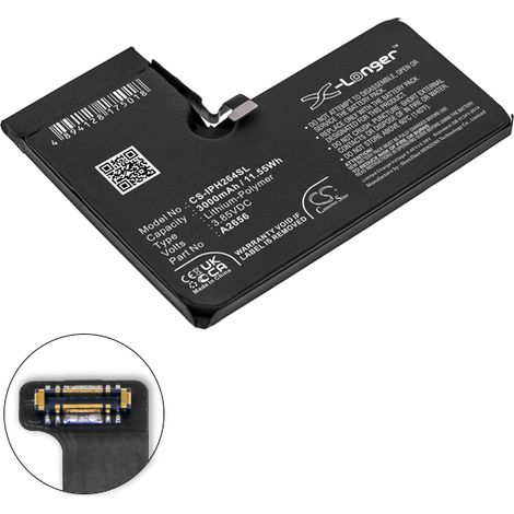 NX - Batterie téléphone, smartphone, GSM pour iPhone 13 Pro 3.85V 3000mAh - A2656A2640 (1/4)