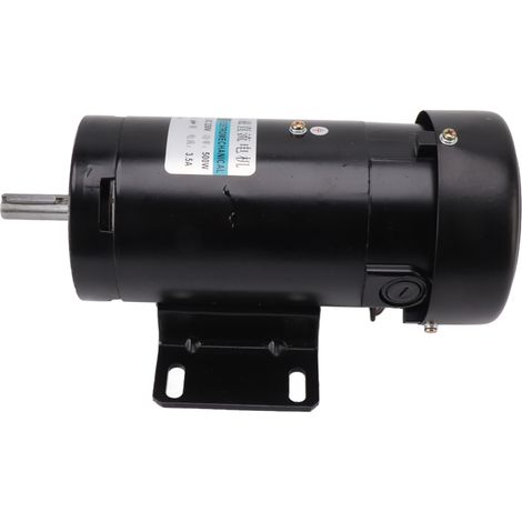 Permanentmagnet-Gleichstrommotor, Rechts-/Linkslauf, einstellbare hohe Drehzahl, 1800 U/min, 500 W, 220 V, für elektrische Bohrmaschinen (1/5)