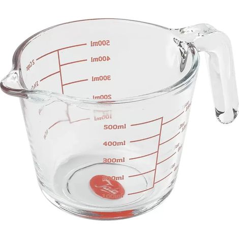 Verre doseur, 0,5 L, verre borosilicate - Tala (1/2)