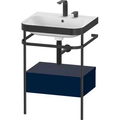 Set Duravit Happy D.2 Plus con consola metálica y cajón,