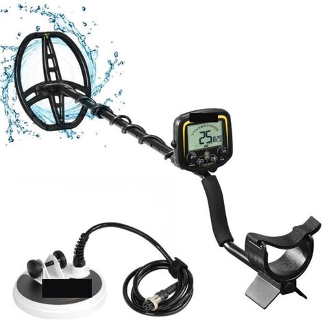 Détecteur de métaux pour adultes Détecteur de métaux souterrain FS2 TX-850 Scanner Finder Gold Digger Treasure Hunter Pinpointer avec deux bobines Étanche professionnelle améliorée de plus grande préc (1/5)