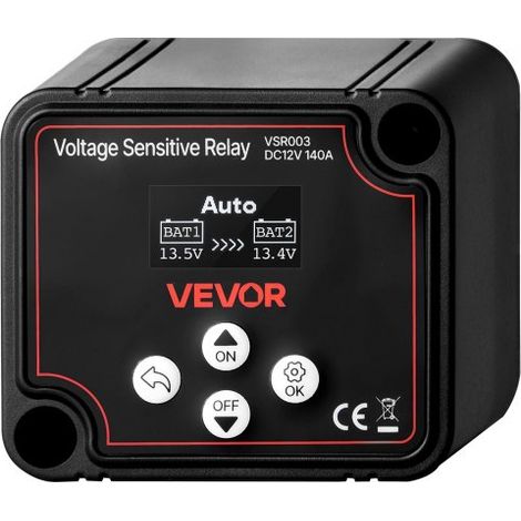 Relais Sensible à la Tension 12 V 140 A Isolateur de Batterie (1/5)