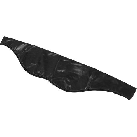 Housse traditionnelle pour arc, étui de protection souple en similicuir pour arc recourbe et arc long, noir. (1/5)
