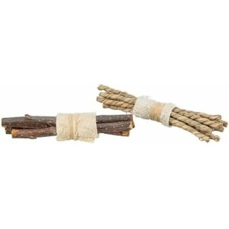 Giocattolo per Roditori Trixie Legno Alghe marine 10 × 3 CM (2 Unità) (1/2)