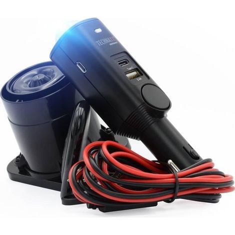 technaxx TX-168 sistema de alarma para coche con mando a distancia
