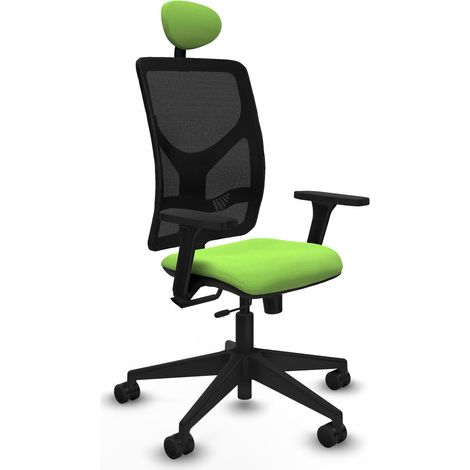 Silla de oficina piqueras y crespo Motilla negro brazos ajustables confort (1/2)