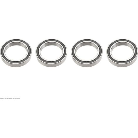 Revtec - Ball Bearing - Chrome Steel - ABEC 3 - Rubber Shielded - 15X21X4 - MR6702-2RS - 4 pcs