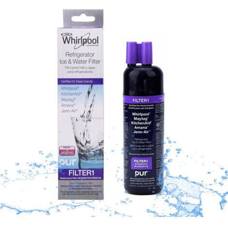 Pièces détachées pour réfrigérateur-1pcs filtres Réfrigérateur (W10295370A) , filtre à eau du réfrigérateur (1/4)