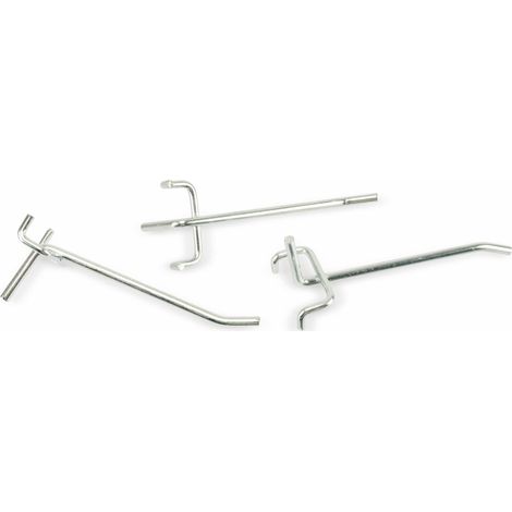 Crochets de rechange DAYTOOLS pour set de panneau perforé