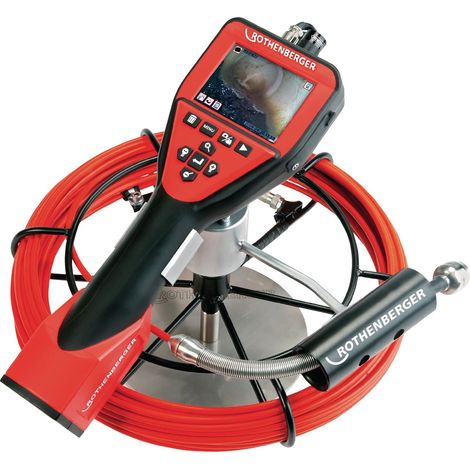 Caméra d'inspection ROSCOPE®i2000 3,5 pouces 640x480 alimentée par batterie avec câble de 25 mm de longueur (22 m) (1/5)