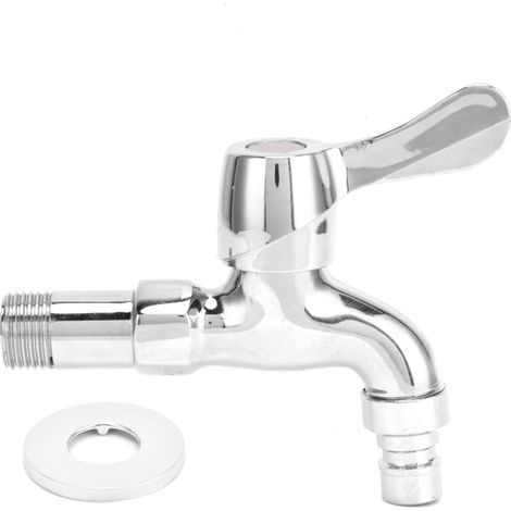 Edelstahl-Wasserhahn mit G1/2-Außengewinde, multifunktionaler Einlaufhahn für den Hausgebrauch (1/5)
