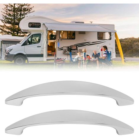 Türschloss für Wohnmobil-/Bootszubehör mit verdeckter Öse und Griff aus Zinklegierung (P12-128-CH-A) (Verkauf im Zweier-Set) (1/5)