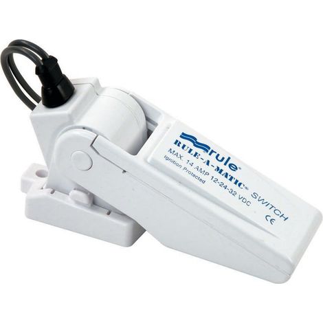 Interrupteur de Pompe de Cale Automatique 12 V - Sans Mercure, Durable, Fiable et Facile à Installer, S'Adapte à de Nombreuses Tailles de Pompes de Cale (1/3)