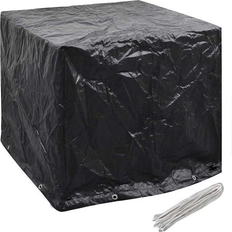 Maison Exclusive - Coperture Serbatoi Giardino 2 pz 8 Occhielli 116x100x120 cm (1/5)