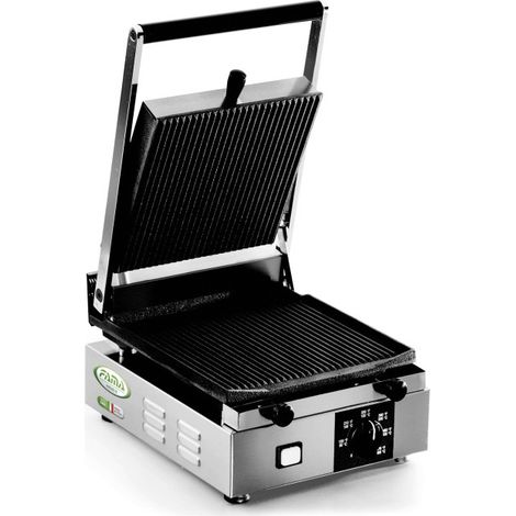 Grill panini rainuré - Fama
