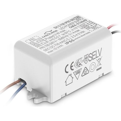 Ideal Lux Alimentatore On Off 1 luce IP65 bianco materie plastiche