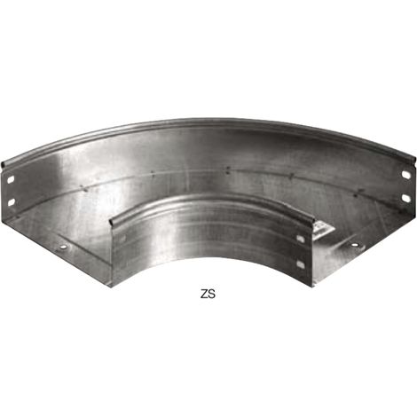 Curva Piana A 90 Gradi 300X80 Zincata