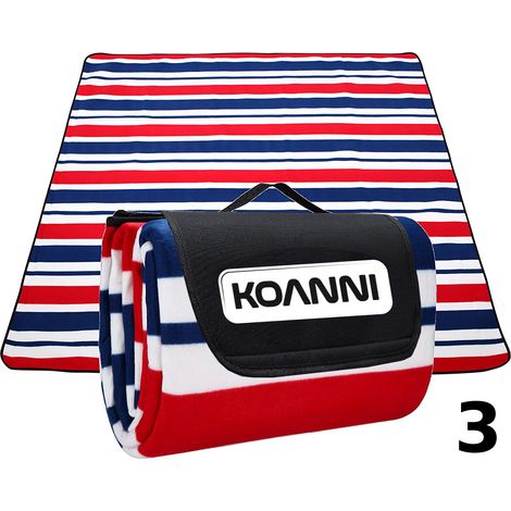 Manta de picnic de playa con aislamiento térmico 200x200 PATRÓN3 (1/5)