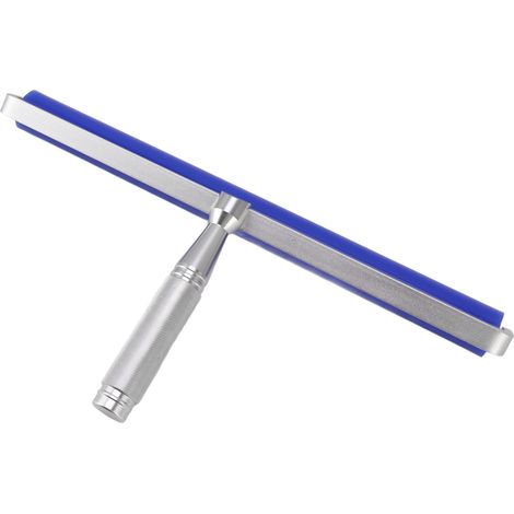 Rouleau de nettoyage manuel en silicone, outil anti-peluches laminé avec manche en métal, bleu, 30 cm (12 po) (1/5)