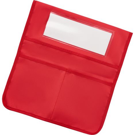 Mophorn Stuhlrücken-Organizer, 24er-Set, 36x38 cm Taschen mit Namensschild, 6 Farben, ideal für Kinder im Klassenzimmer, Kindergarten, Schule und Zuhause
