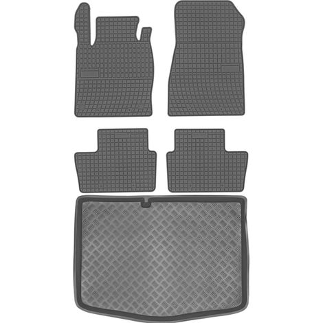 Nissan Juke II Crossover ab 2020 SET - Gummifußmatten + Kofferraummatte (1/5)