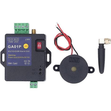 Système d'alarme GSM Minil 4G GA01P, alarmes SMS, système de sécurité, module rechargeable pour alerte de panne de courant, version UE (1/5)
