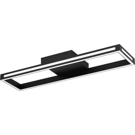Eglo Connect LED Deckenleuchte Salvilanas-Z schwarz 77 x 20 cm Deckenlampen